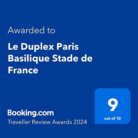 Le Duplex Paris Basilique Stade De France Apartman Saint-Denis  Kültér fotó