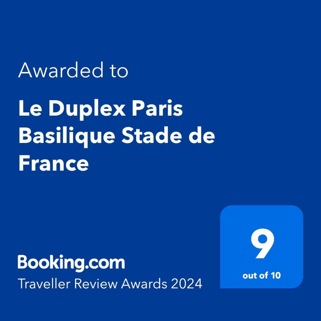 Le Duplex Paris Basilique Stade De France Apartman Saint-Denis  Kültér fotó